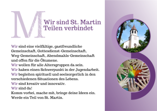 Unsere Leitsätze in St. Martin